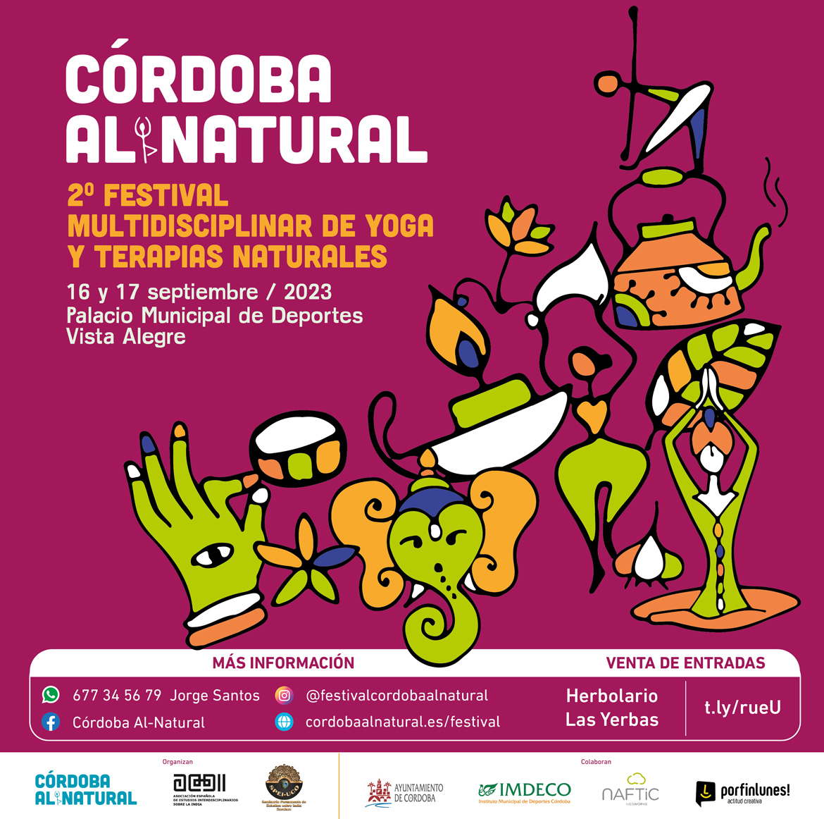 Córdoba al Natural - 2º Festival Multidisciplinar de Yoga y Terapias Naturales (Córdoba - España)