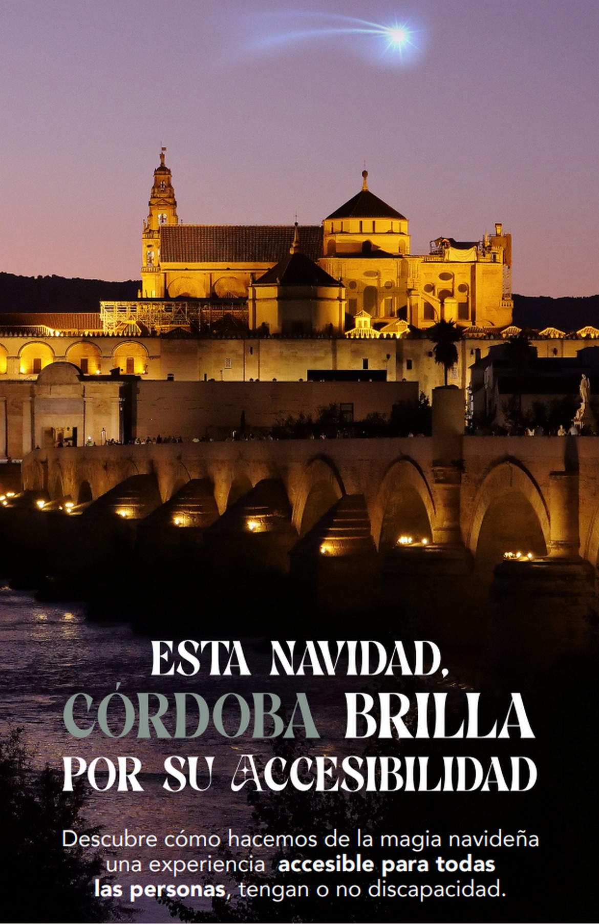 Esta Navidad Córdoba brilla por su accesibilidad